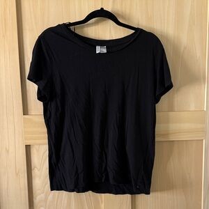 Divided Black Short Sleeve Crew Tee